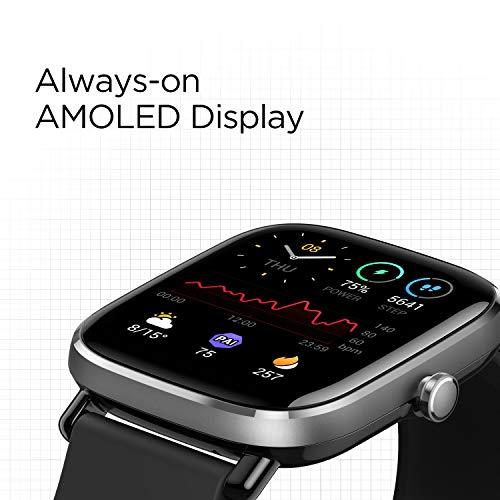         Smartwatch Amazfit GTS 2 Mini, Relógio inteligente Fitness, design fino superleve, autonomia da bateria de 14 dias, mais de 70 modalidades esportivas       