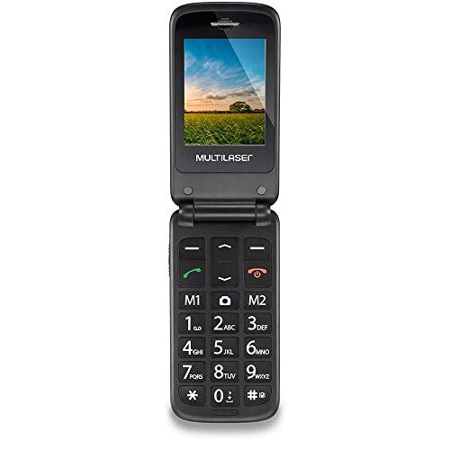         Celular Flip Vita Multilaser Dual Chip e Mp3 - Vermelho - P9021       