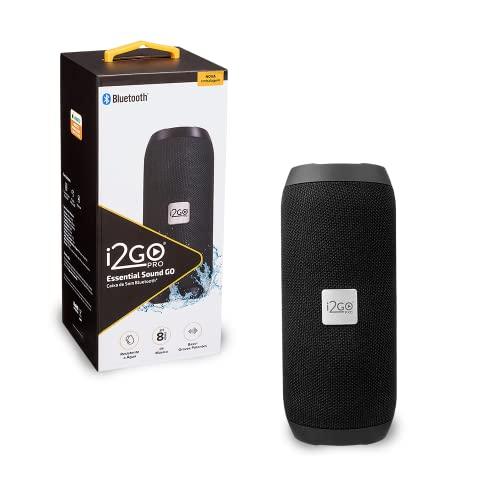         Caixa De Som Bluetooth Essential Sound Go i2GO 10W RMS Resistente à Água, Preto       