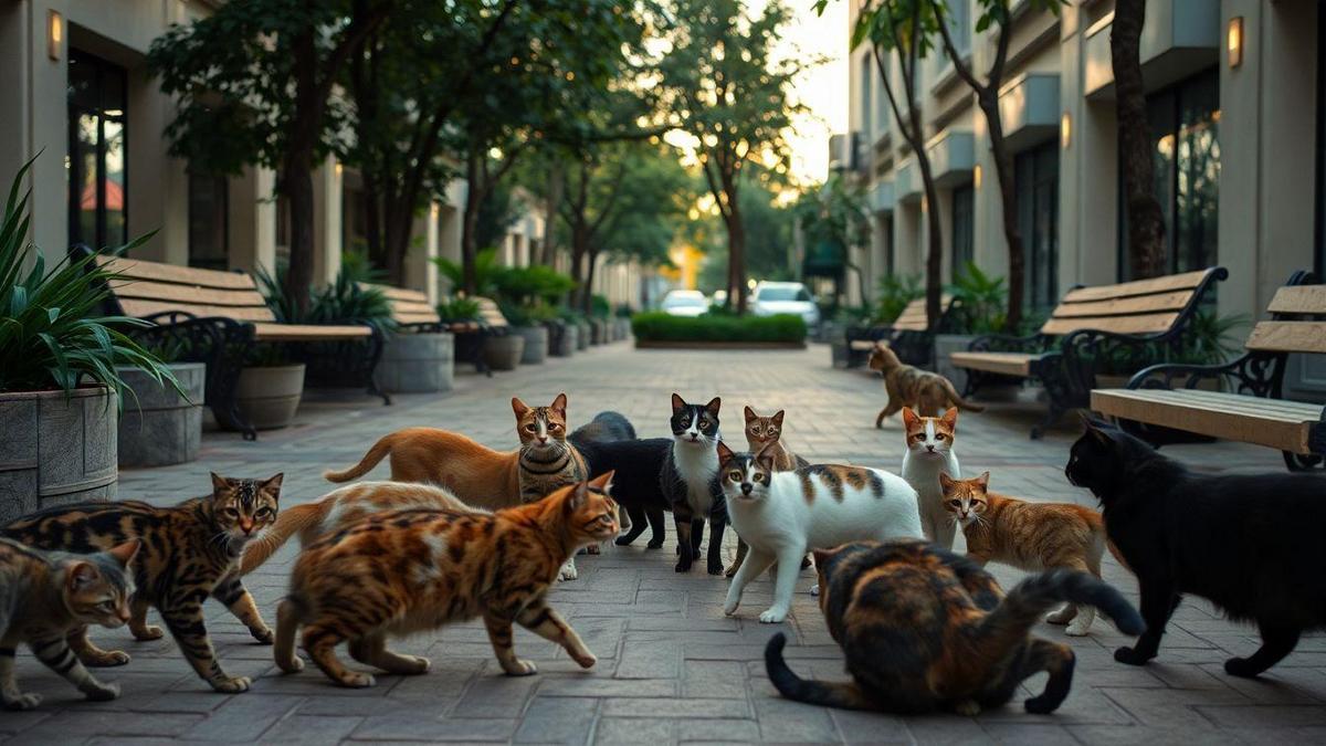 Dúvidas de Português: qual o coletivo de gatos?