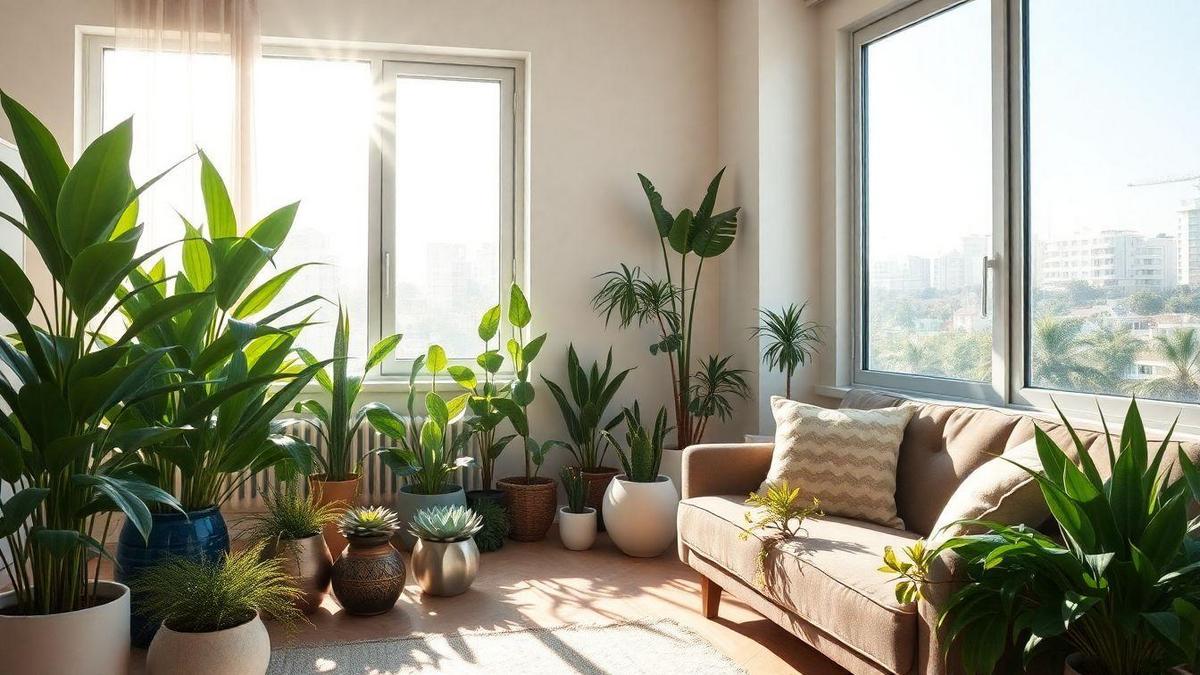 Iluminação Ideal para suas Plantas de Interior