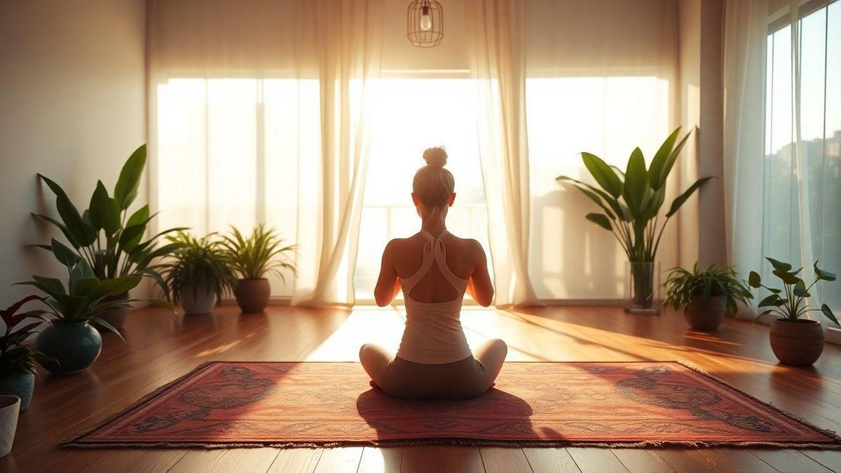 Ioga para relaxamento e saúde do coração