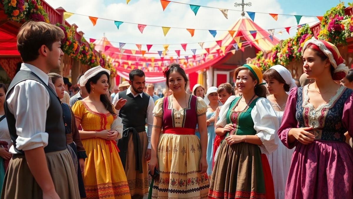 A evolução das festividades ao longo do tempo