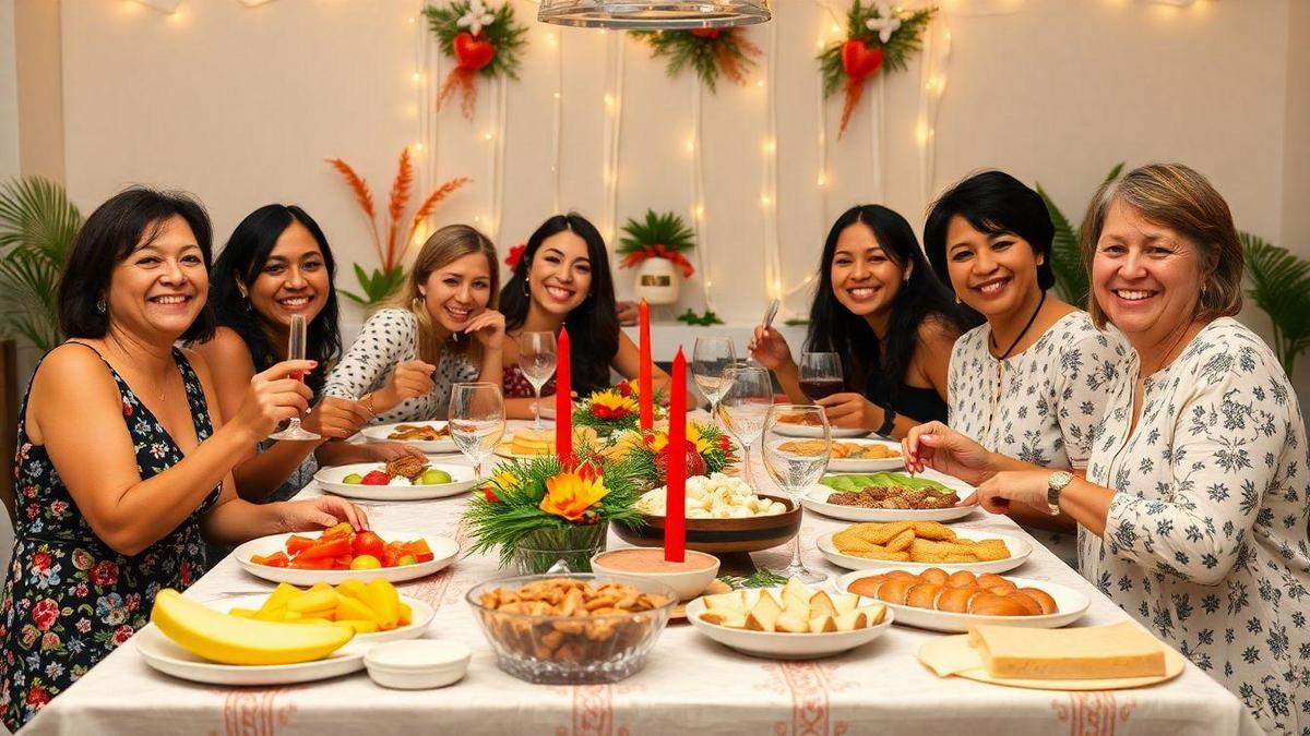 A relação entre comida e celebrações