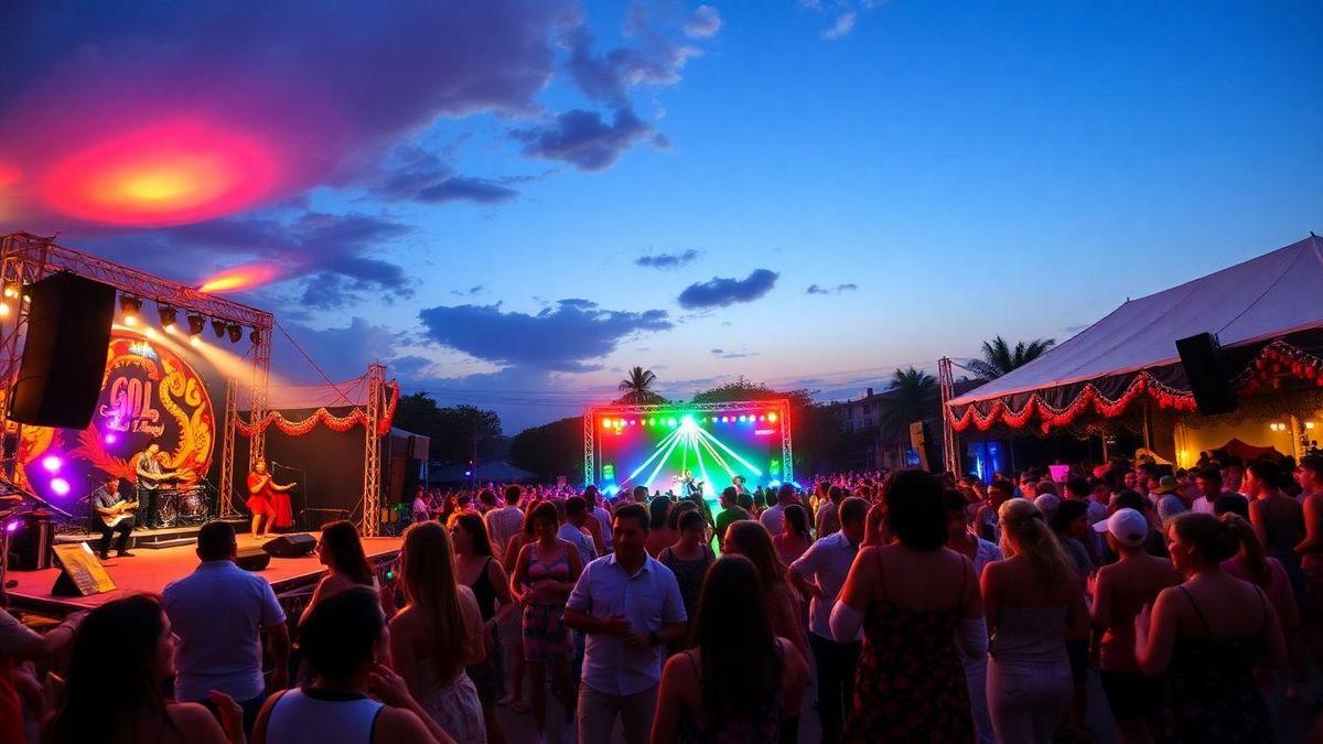 Festivais de Música ao Redor do Mundo