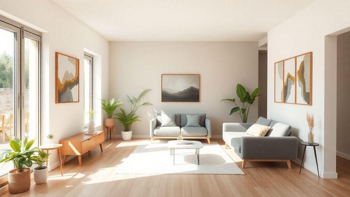 Decoração funcional que amplia visualmente espaços pequenos