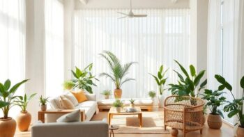 Como manter a casa fresca com plantas