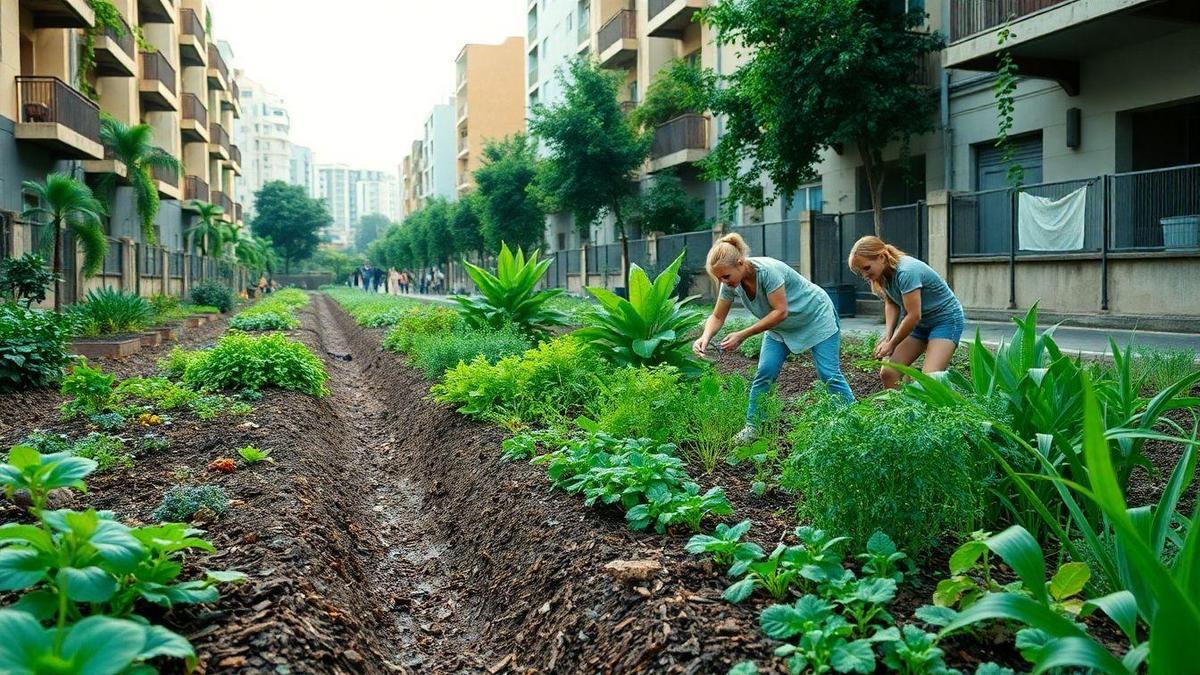 Curiosidades permacultura urbana e sobre hortas comunitárias