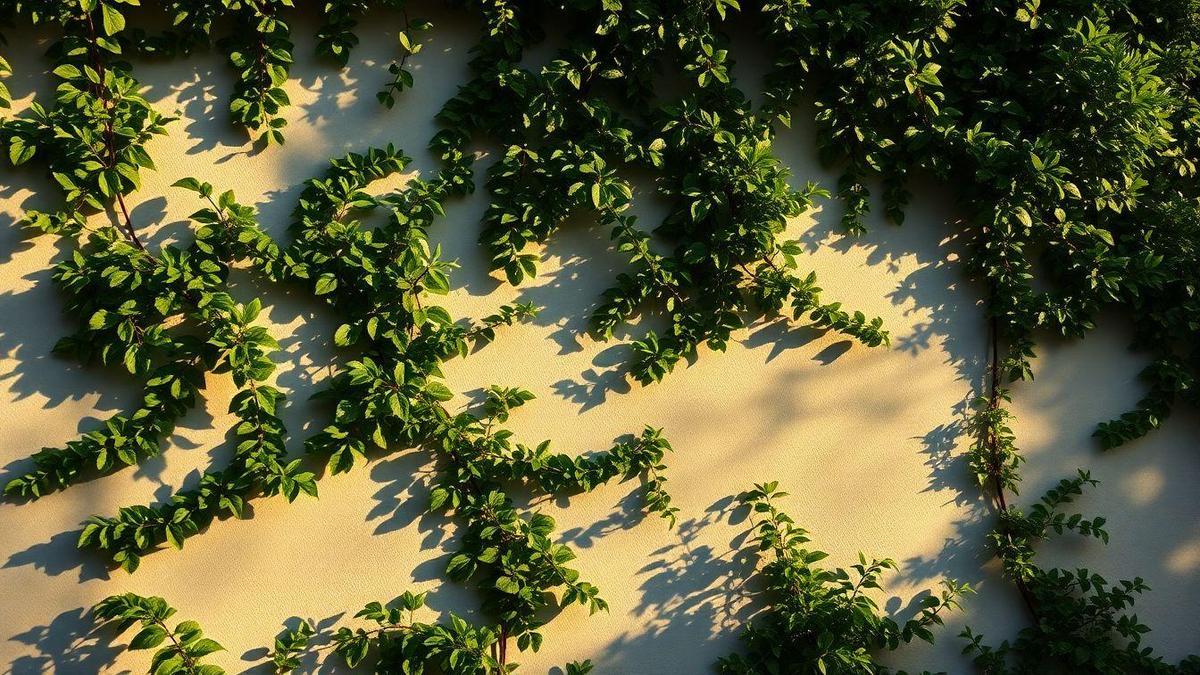Plantas trepadeiras para sombrear paredes e reduzir ganho de calor