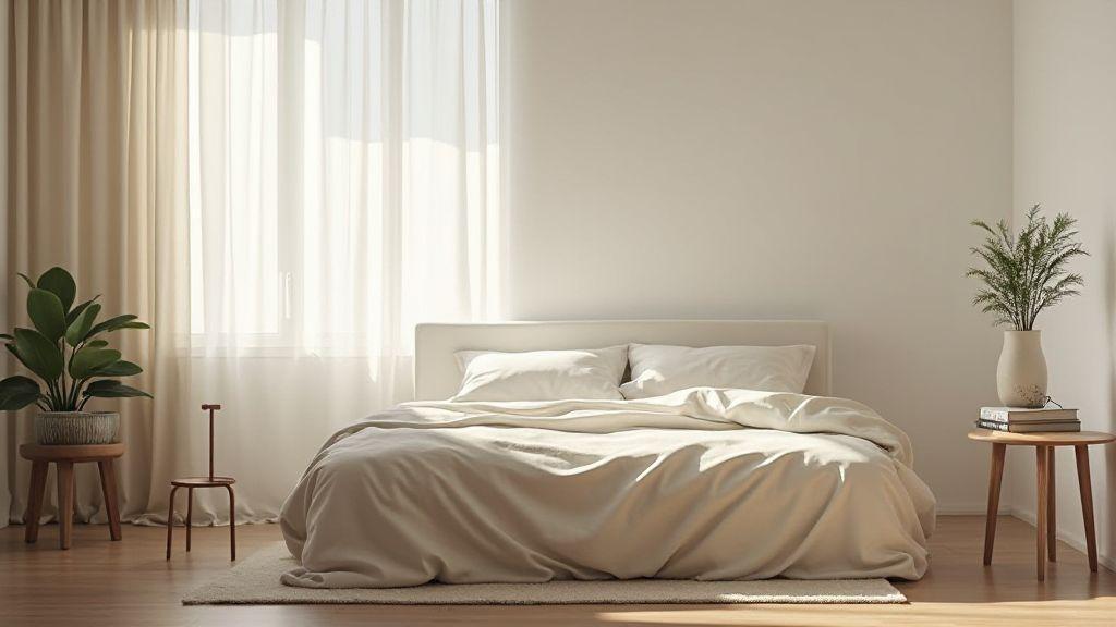 Como montar um ambiente de sono minimalista que favorece o descanso Como montar um ambiente de sono minimalista que favorece o descanso