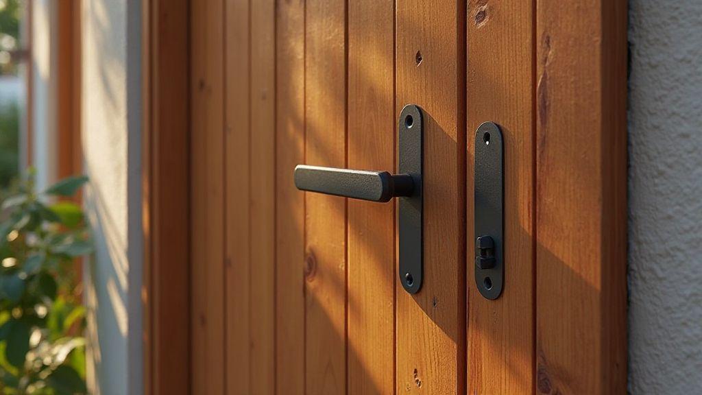 Como verificar a compatibilidade da porta com a fechadura biométrica