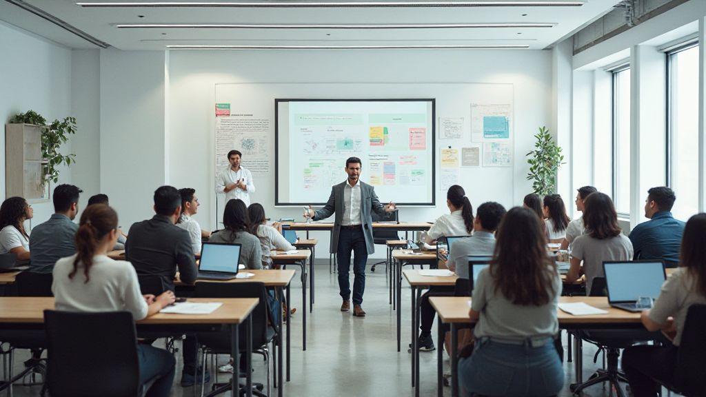 Modelo roteiro aula invertida fácil para aulas técnicas