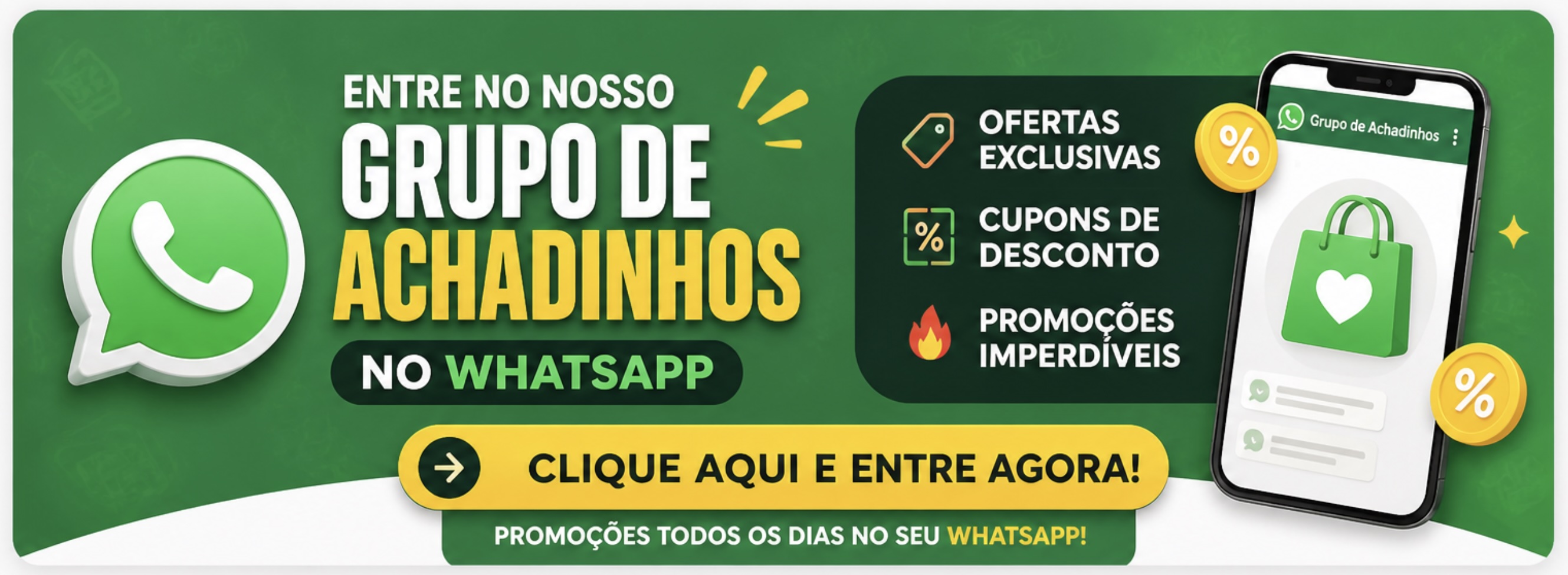 Grupo de Achadinhos WhatsApp
